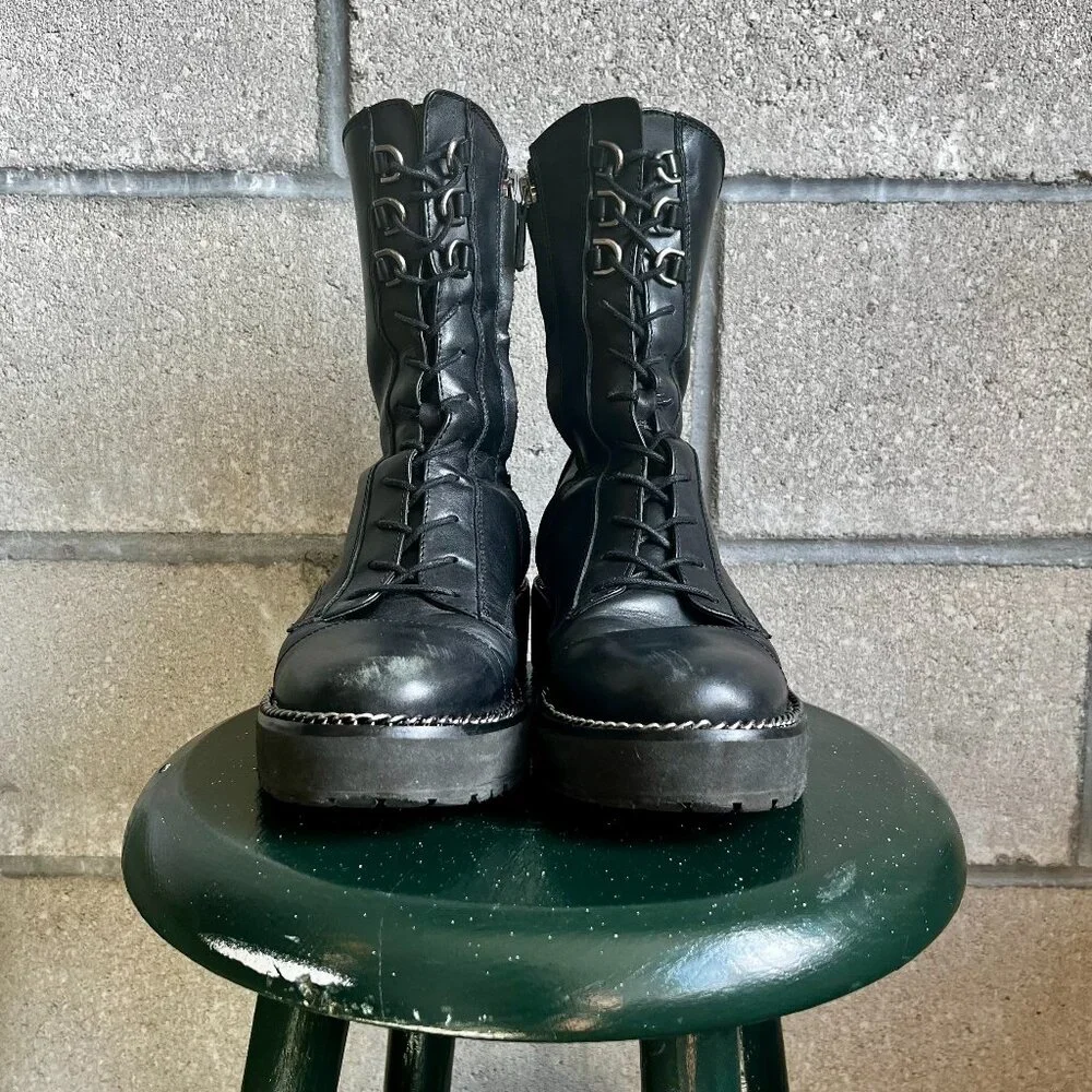 Lenley Combat Boot - Picture 1 of 7